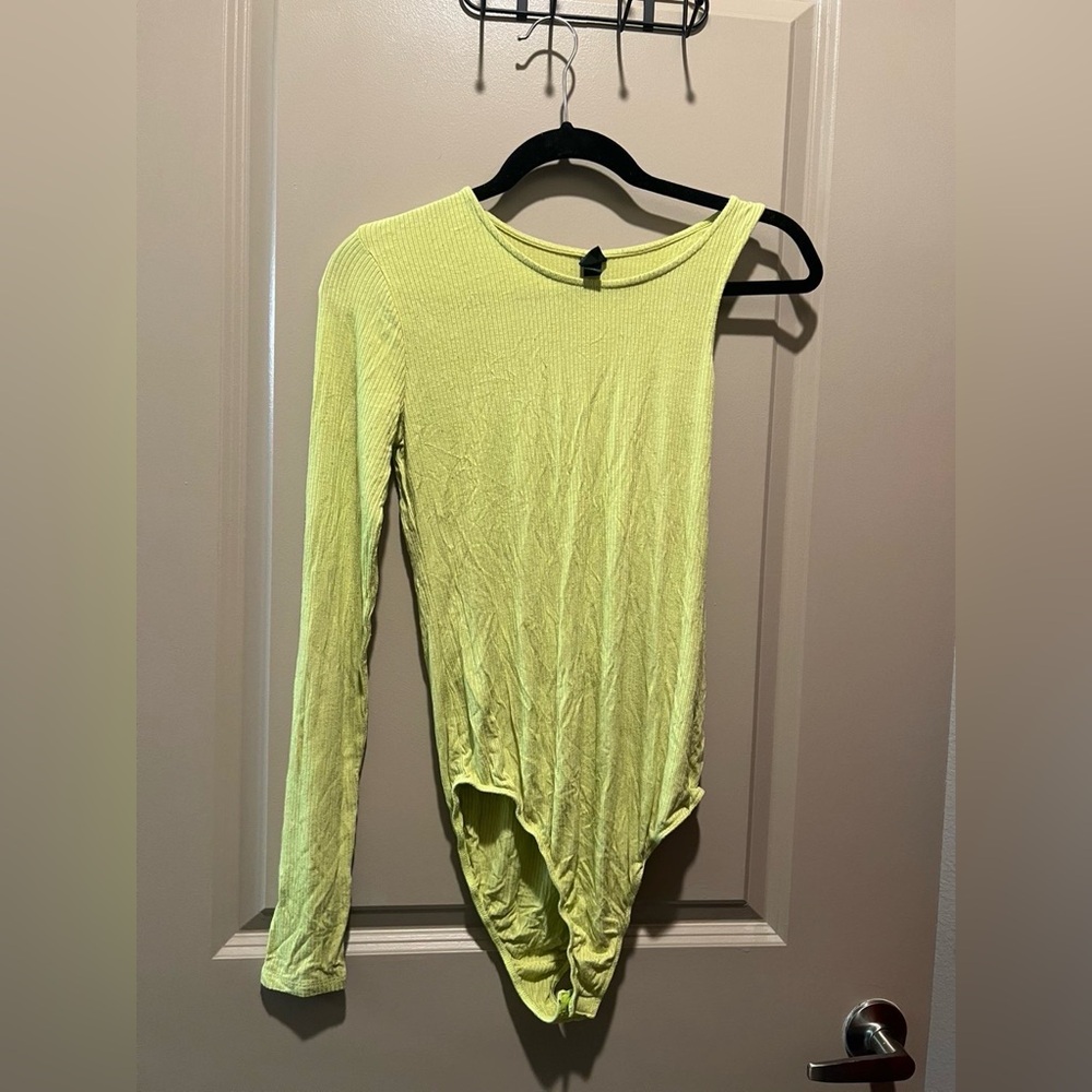 Wild Fable Light Green Ribbed Tee